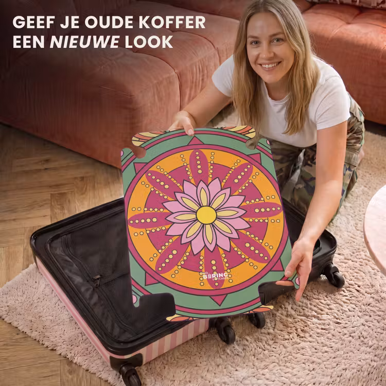 CaseSwap™ - Mandala - Bloemen - Abstract - Kleurrijk — 3