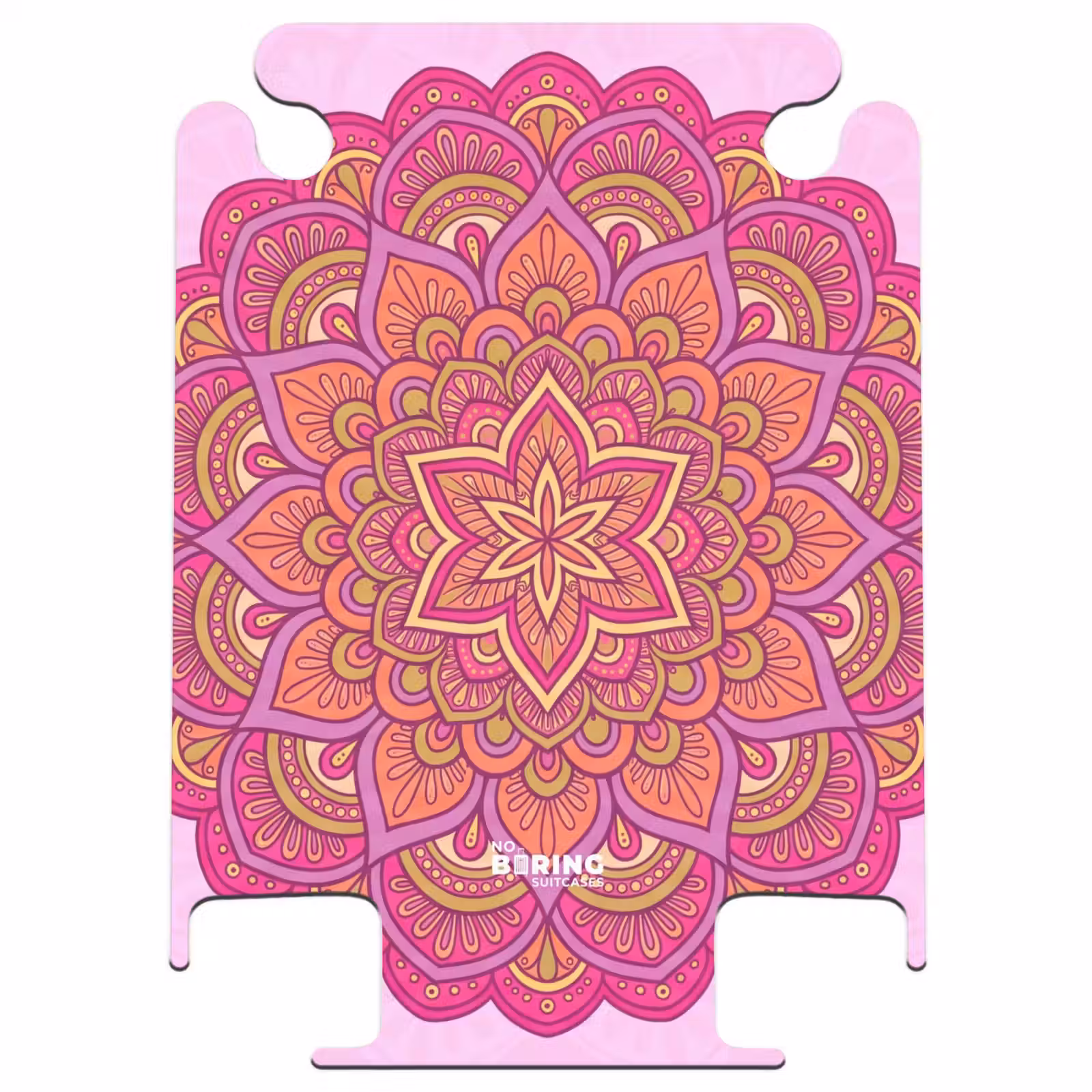 CaseSwap™ - Mandala - Cirkel - Spiritueel - Oosters - Roze — 1