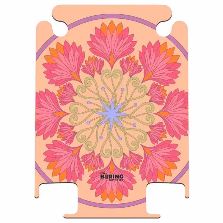 CaseSwap™ - Bloemen - Patroon - Abstract - Roze - Decoratief — 1