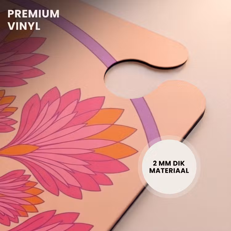 CaseSwap™ - Bloemen - Patroon - Abstract - Roze - Decoratief — 6