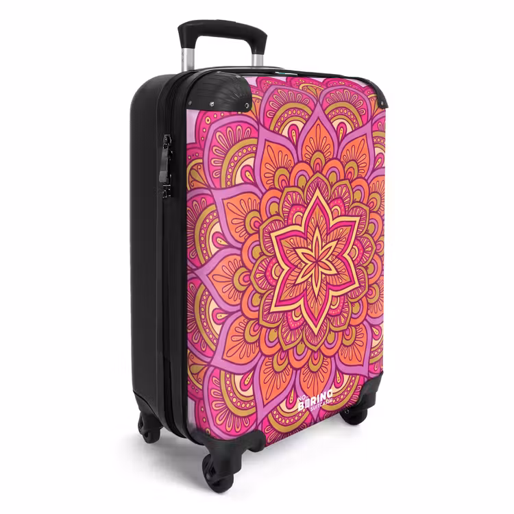 CaseSwap™ - Mandala - Cirkel - Spiritueel - Oosters - Roze — 2