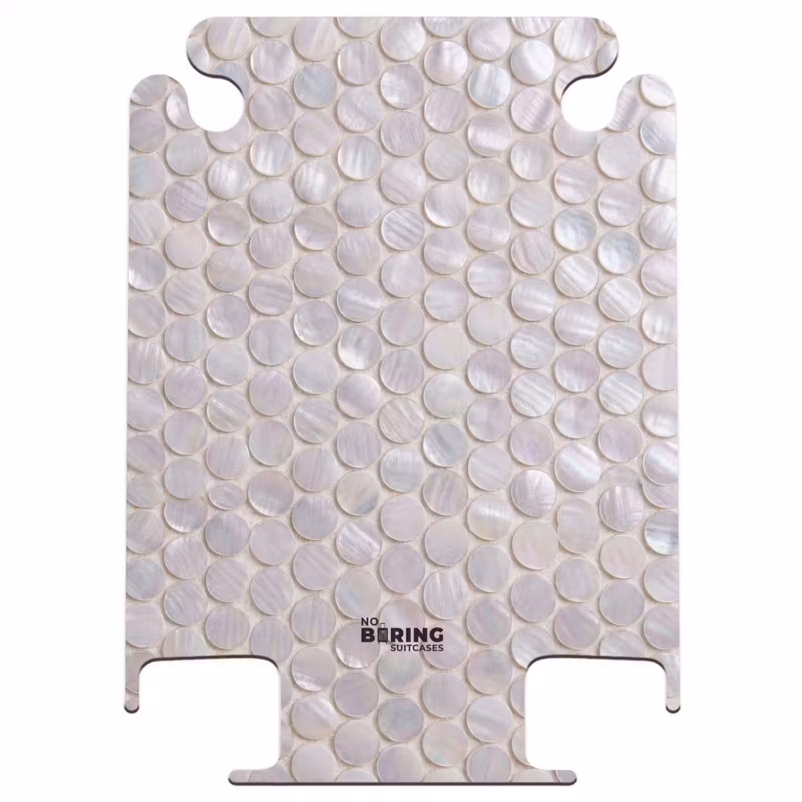CaseSwap™ - Patroon - Cirkels - Abstract - Modern - Wit — 1
