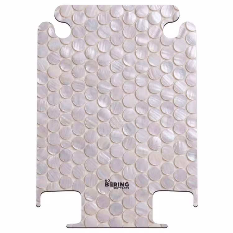 CaseSwap™ - Patroon - Cirkels - Abstract - Modern - Wit — 1