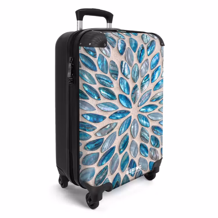 CaseSwap™ - Patroon - Glans - Abstract - Blauw - Decoratie — 2
