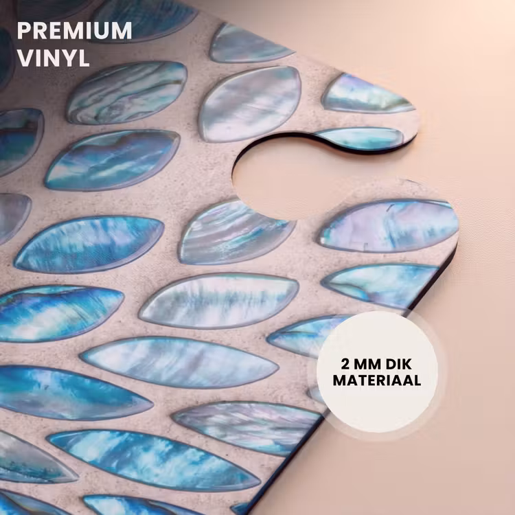 CaseSwap™ - Patroon - Glans - Abstract - Blauw - Decoratie — 6