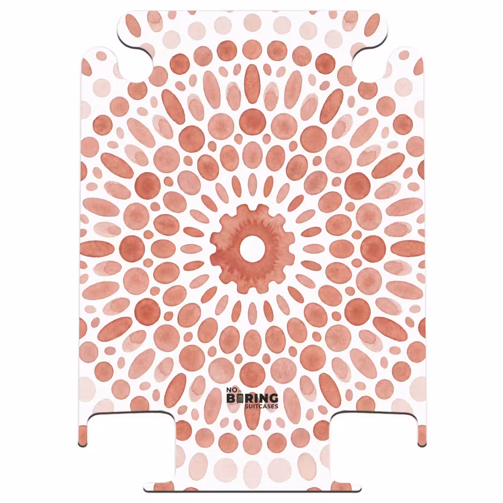 CaseSwap™ - Patroon - Cirkels - Abstract - Modern - Rood — 1