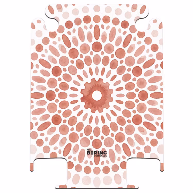CaseSwap™ - Patroon - Cirkels - Abstract - Modern - Rood — 1