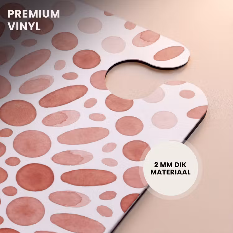 CaseSwap™ - Patroon - Cirkels - Abstract - Modern - Rood — 6