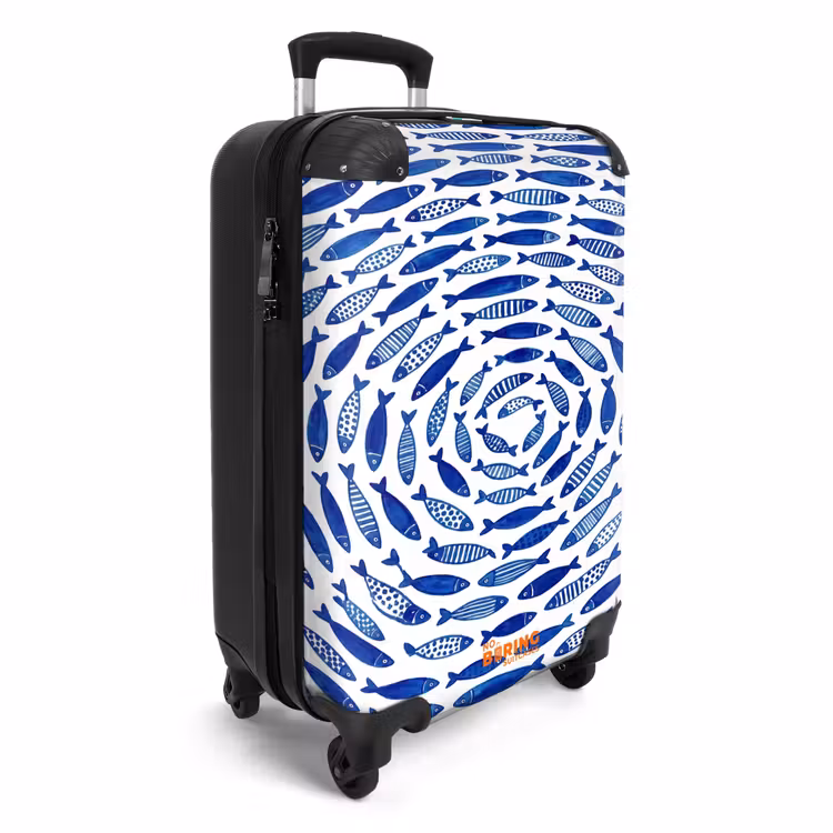 CaseSwap™ - Vis - Patroon - Onderwater - Abstract - Blauw — 2