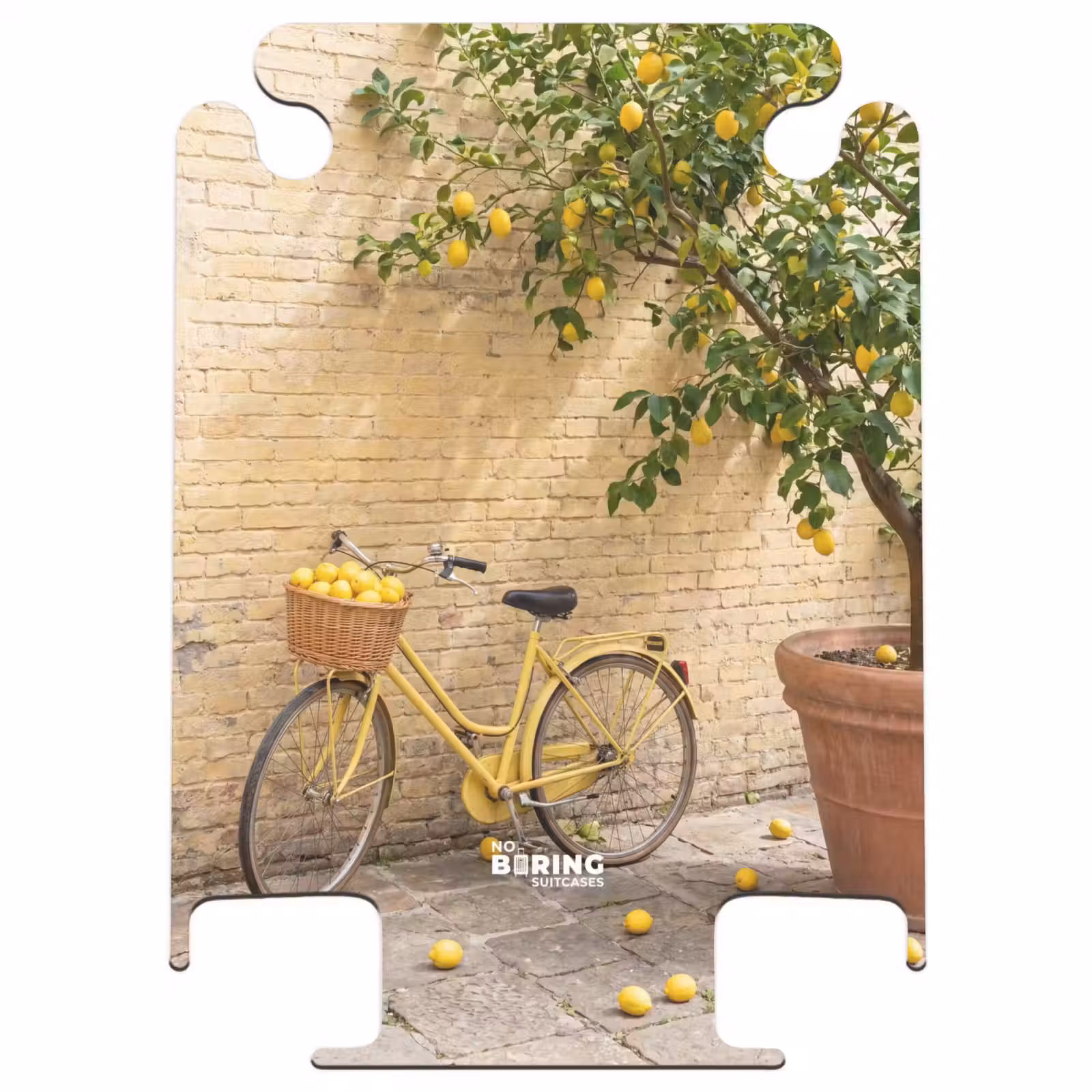 CaseSwap - Fiets - Mand - Eten - Geel - Zomer — 1