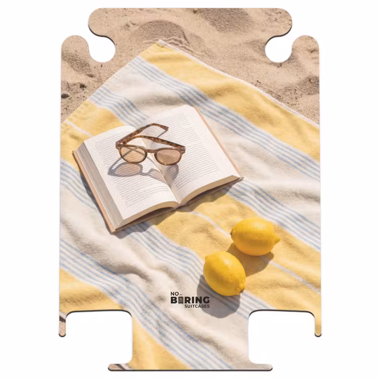 CaseSwap™ - Boek - Zonnebril - Strand - Zomer - Geel — 1