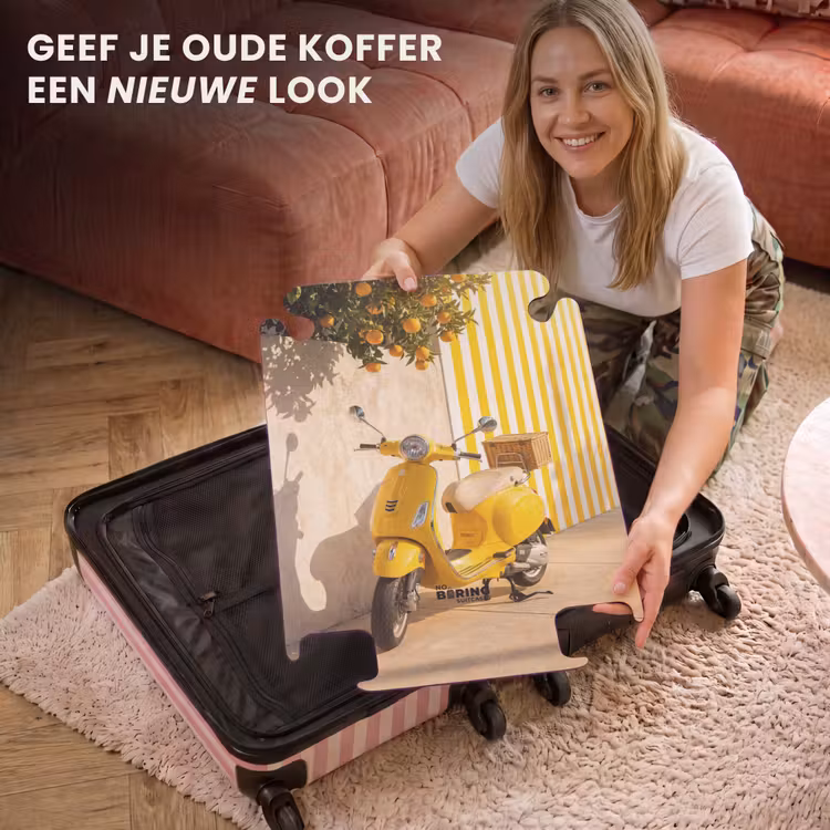 CaseSwap - Scooter - Natuur - Zomer - Geel - Mediterraan — 3