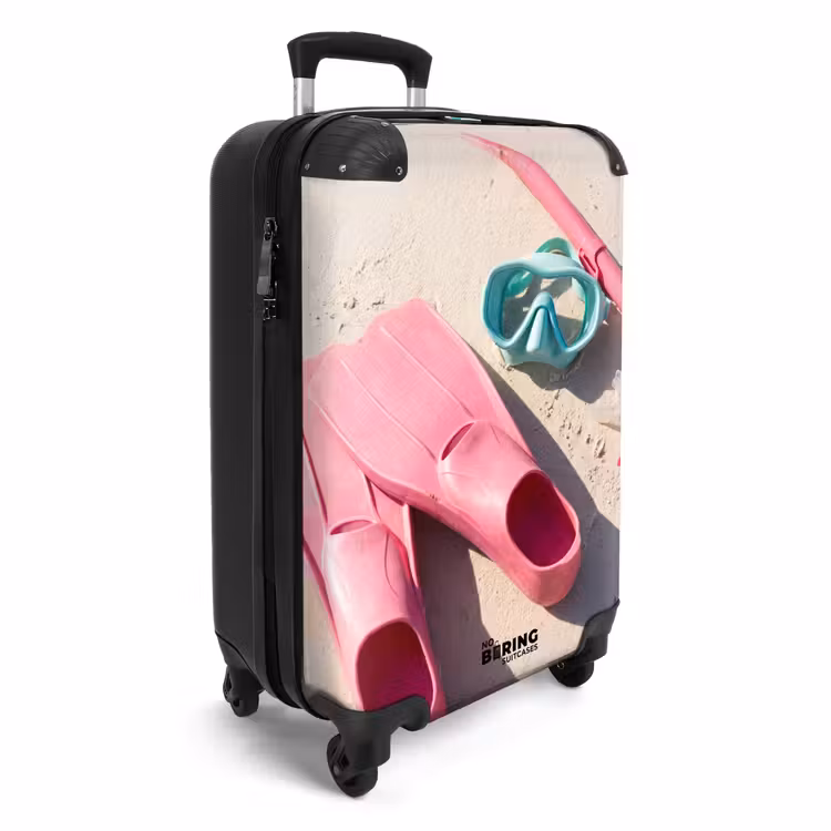 CaseSwap™ - Snorkelset - Strand - Zomer - Roze — 2