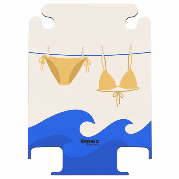 CaseSwap™ - Zwemkleding - Zee - Zomer - Illustratie - Geel — 1