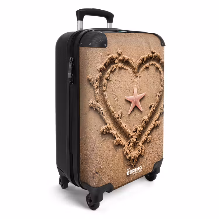 CaseSwap™ - Dieren - Hart - Strand - Zand - Roze — 2