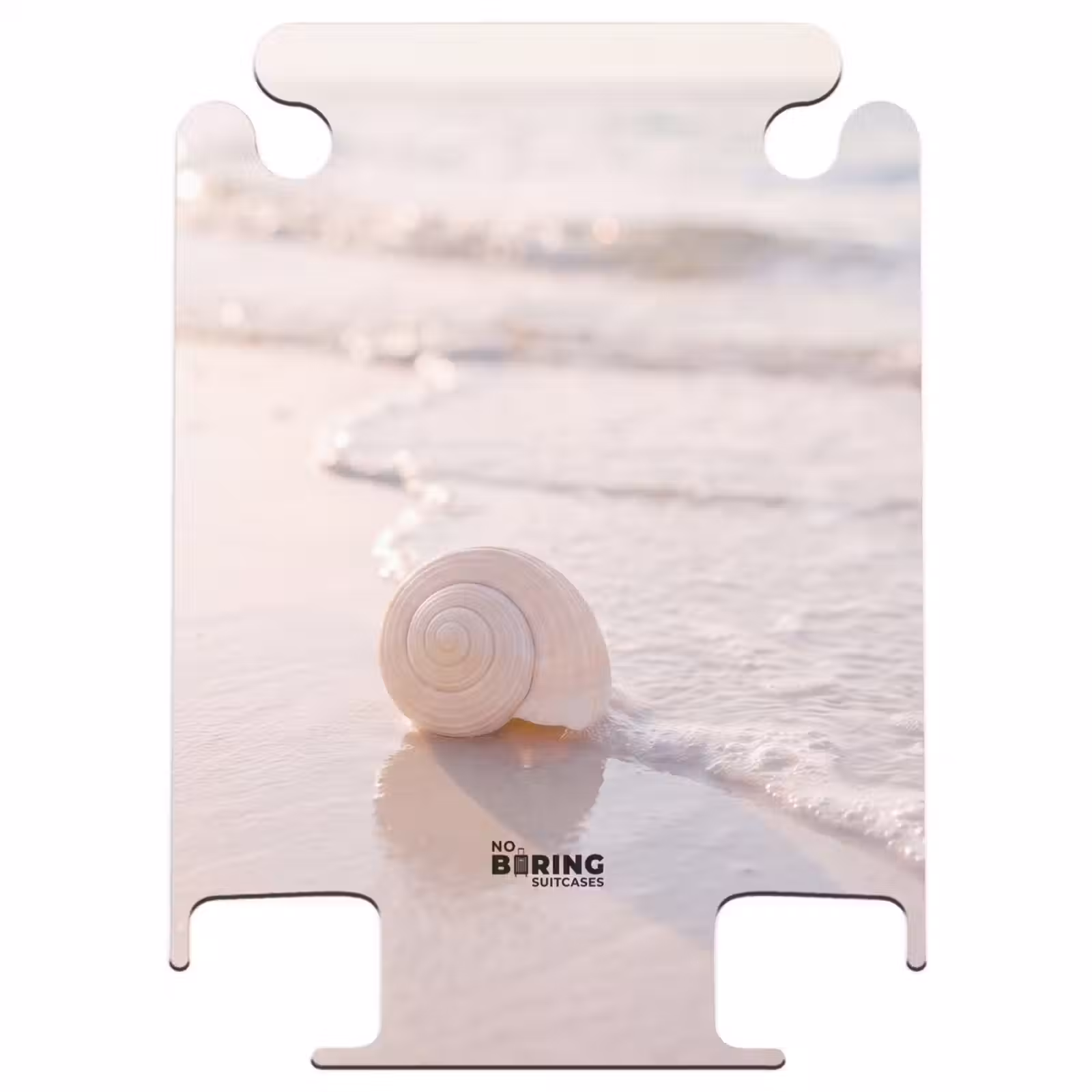 CaseSwap™ - Zeeschelp - Strand - Zee - Natuur - Beige — 1