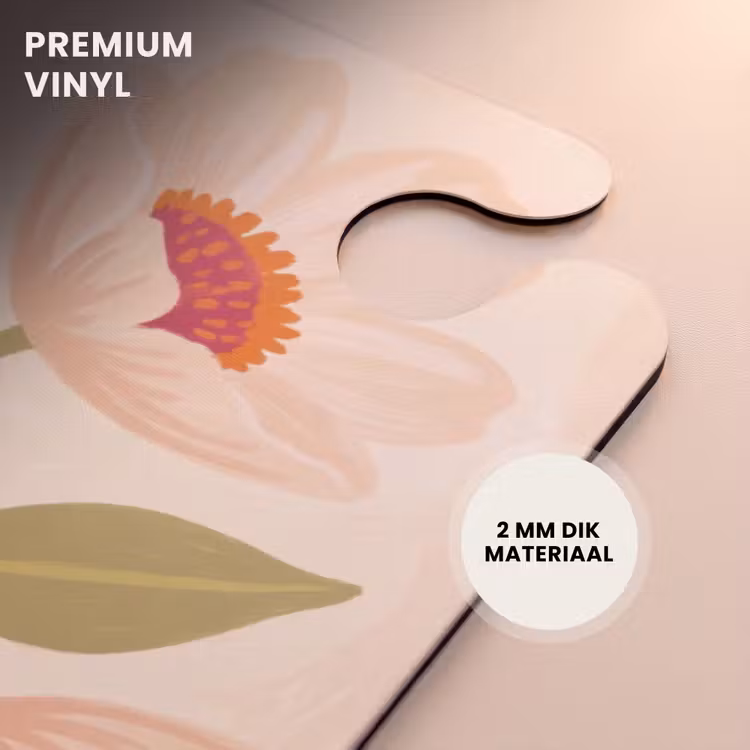 CaseSwap™ - Bloemen - Vaas - Abstract - Paars - Oranje — 6