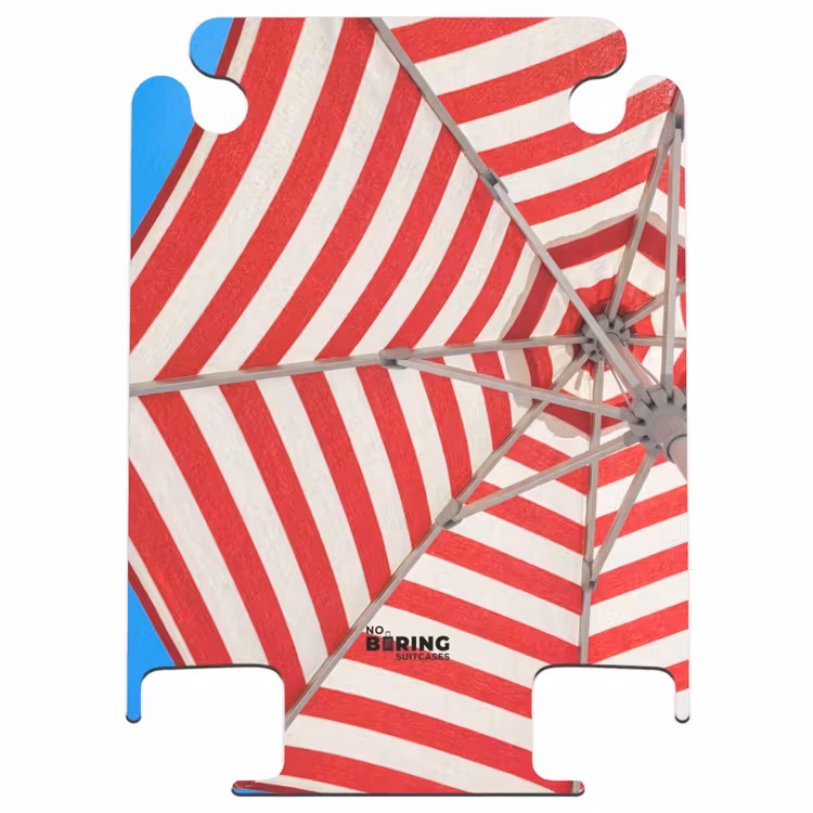 CaseSwap™ - Parasol - Strepen - Zomer - Rood - Blauw — 1