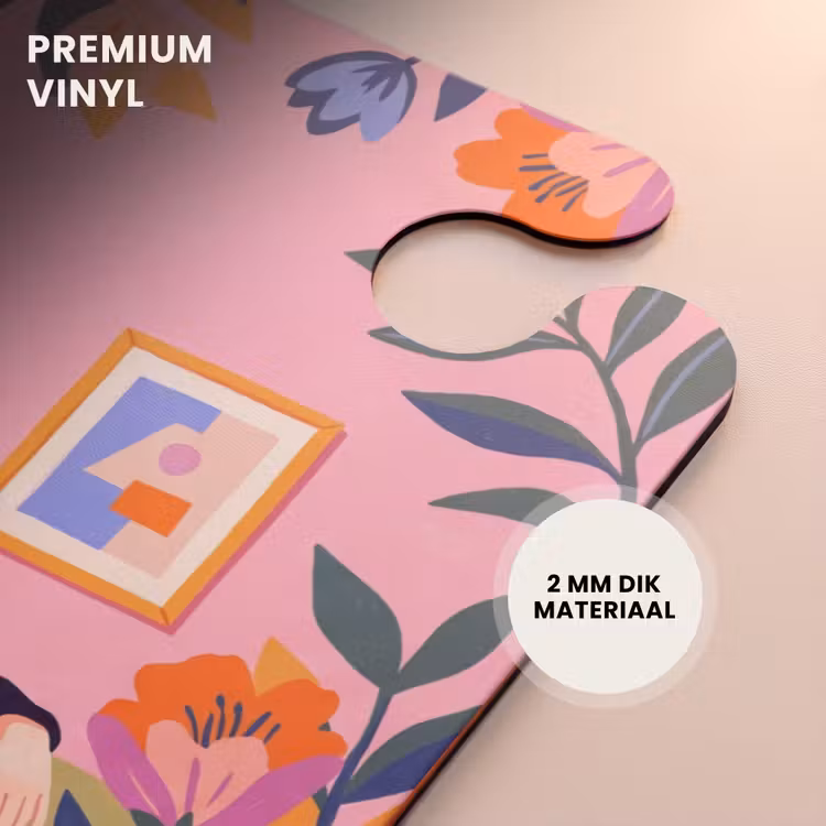 CaseSwap™ - Vrouw - Kat - Interieur - Modern - Kleurrijk — 6