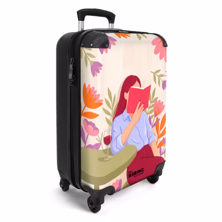 CaseSwap™ - Vrouw - Lezen - Thuis - Modern - Bloemen — 2
