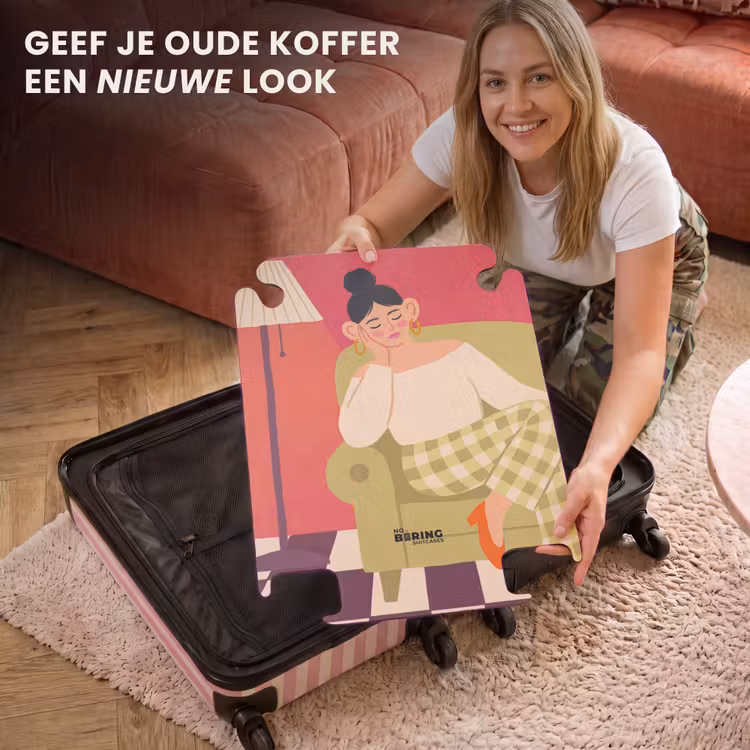 CaseSwap™ - Vrouw - Rust - Interieur - Modern - Kunst — 3