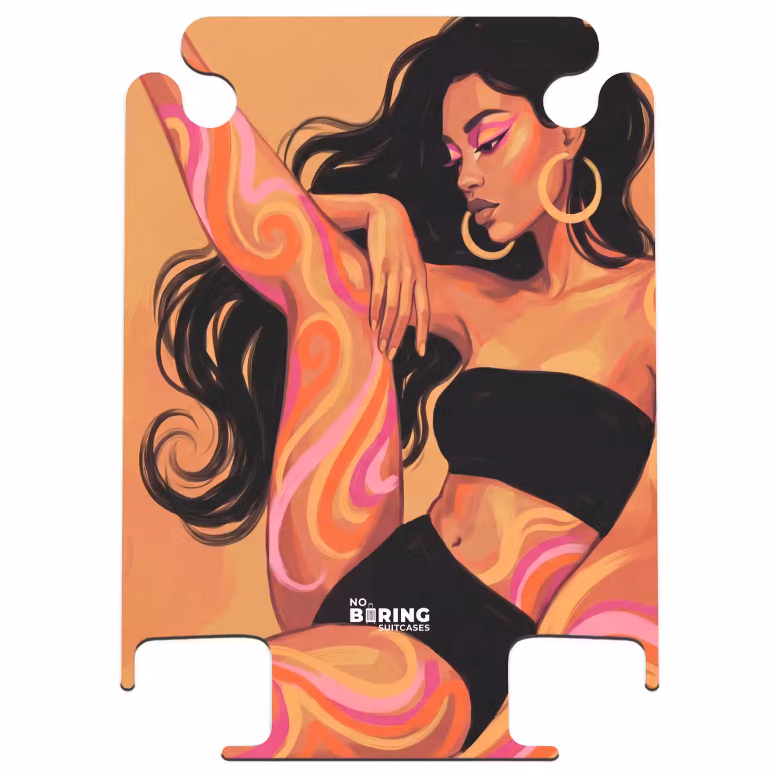 CaseSwap™ - Vrouw - Portret - Abstract - Modern - Kleurrijk — 1
