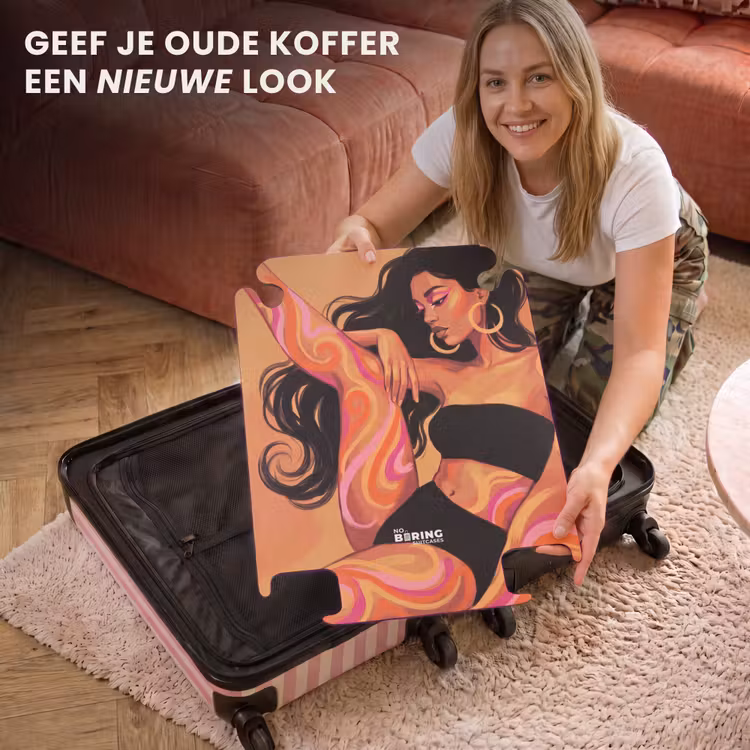 CaseSwap™ - Vrouw - Portret - Abstract - Modern - Kleurrijk — 3