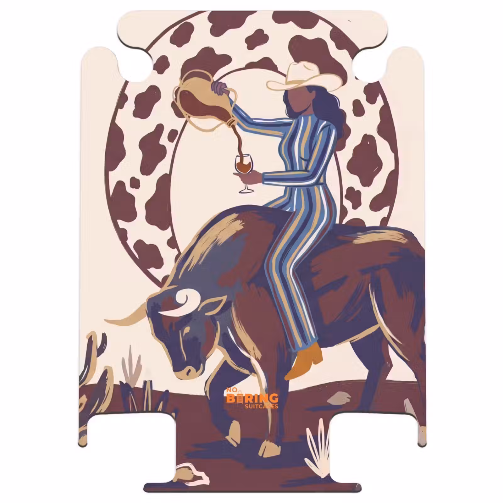 CaseSwap™ - Mensen - Dieren - Cowboy - Abstract - Kleurrijk — 1