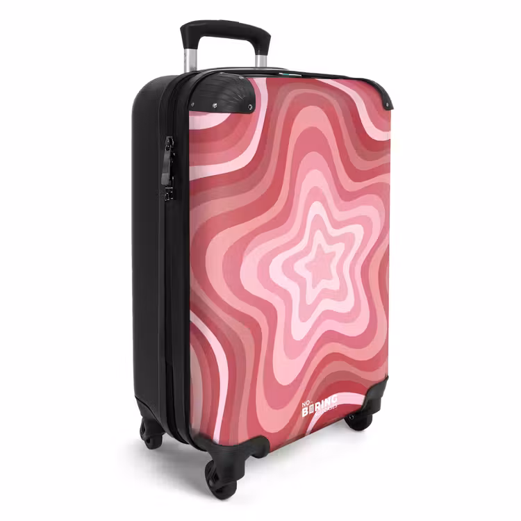CaseSwap™ - Ster - Golvend - Abstract - Roze — 2