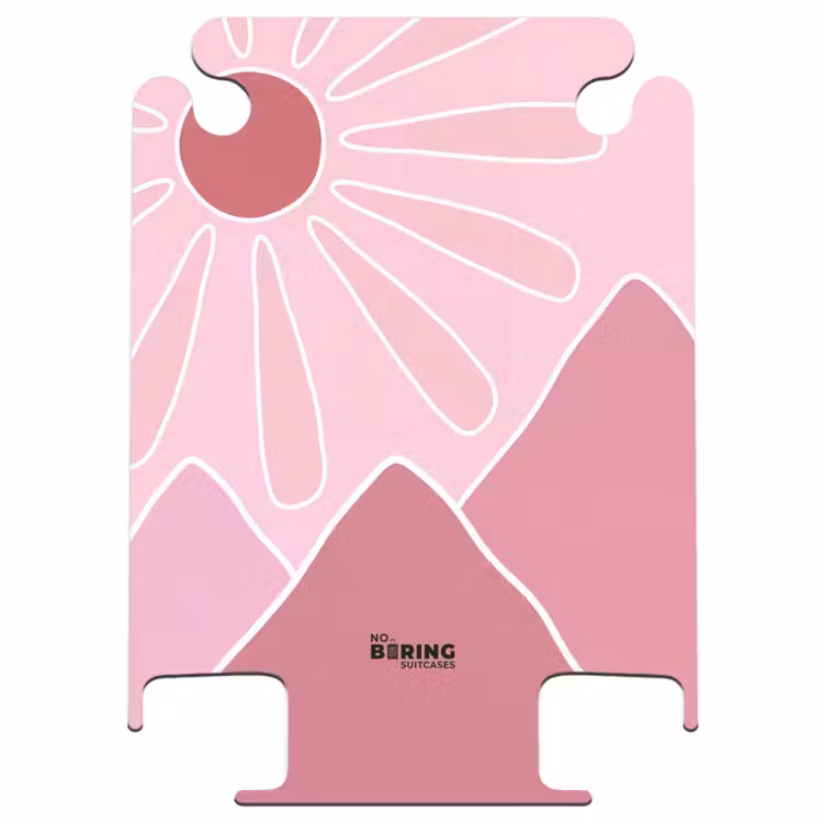 CaseSwap™ - Zon - Bergen - Natuur - Abstract - Roze — 1