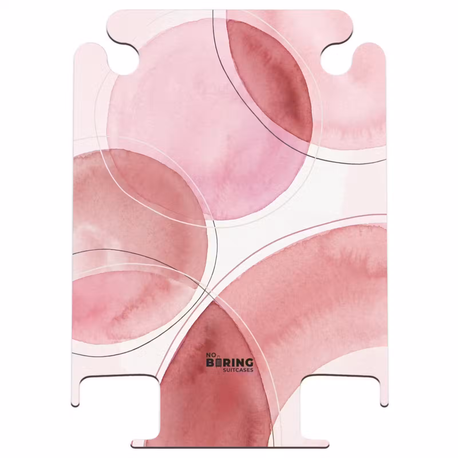 CaseSwap™ - Abstract - Cirkels - Modern - Roze - Kunst — 1