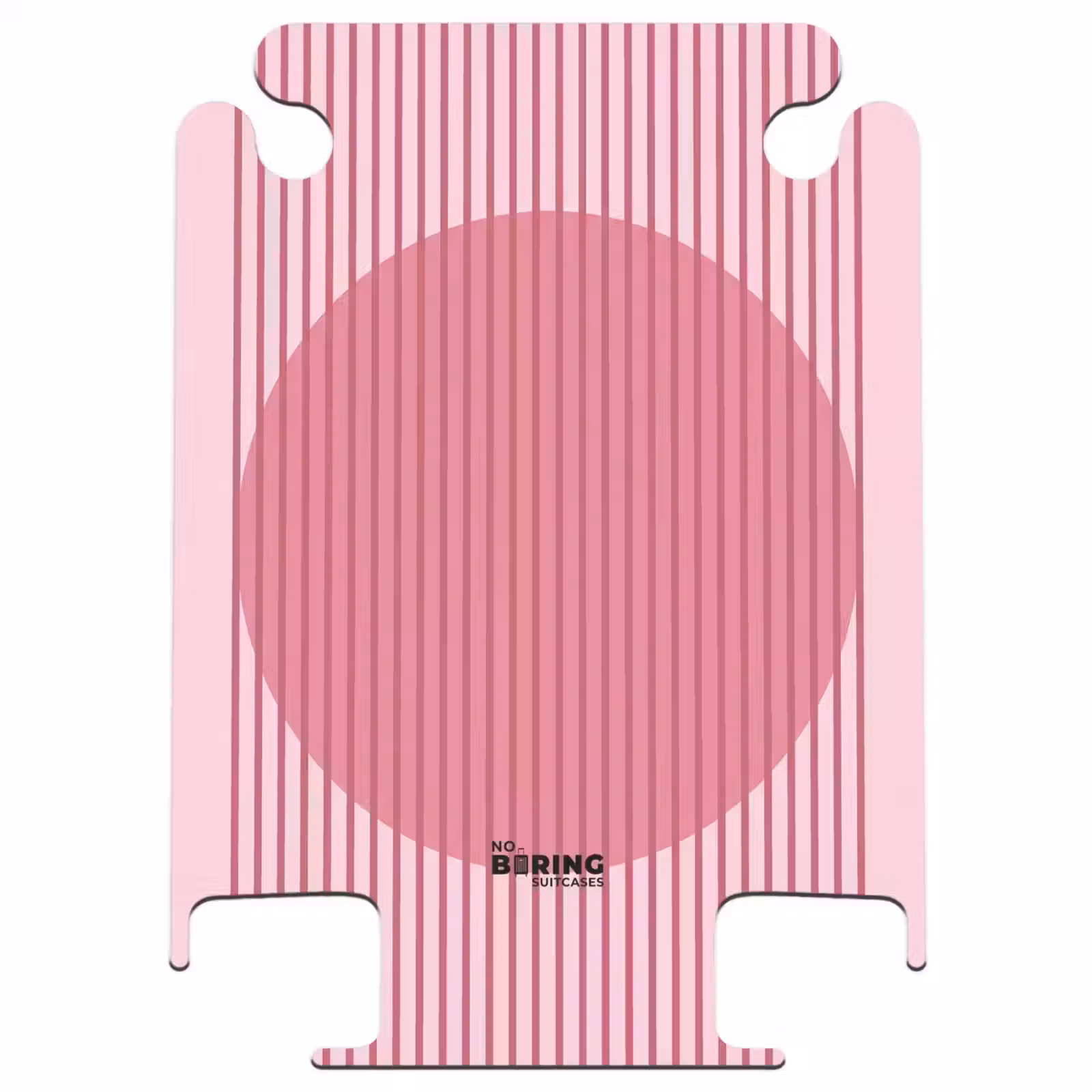 CaseSwap™ - Abstract - Strepen - Ovaal - Roze - Modern — 1