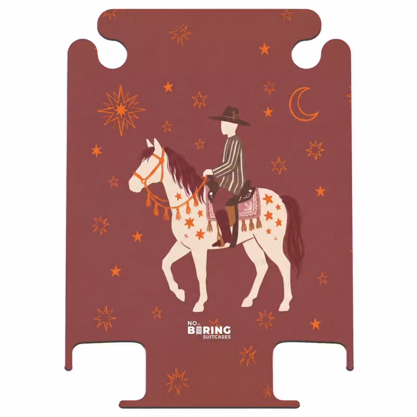 CaseSwap - Paard - Ruiter - Sterren - Nacht - Illustratie — 1