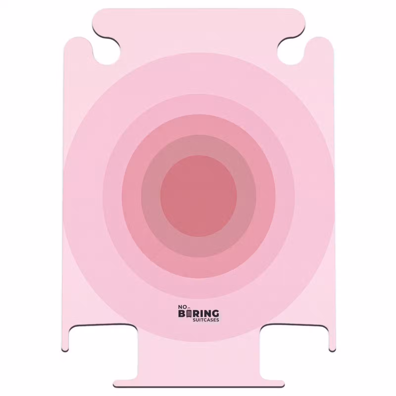 CaseSwap™ - Patroon - Cirkels - Abstract - Roze - Modern — 1