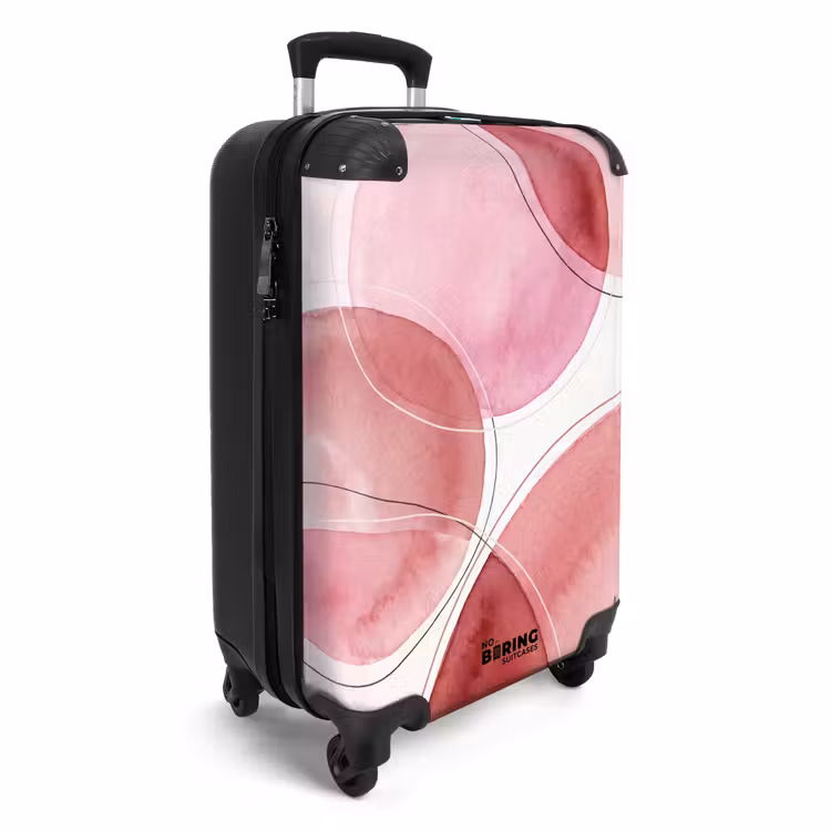 CaseSwap™ - Abstract - Cirkels - Modern - Roze - Kunst — 2