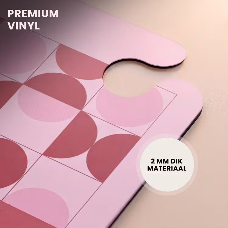 CaseSwap™ - Abstract - Geometrisch - Cirkels - Roze - Modern — 6