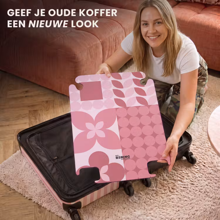 CaseSwap™ - Abstract - Geometrisch - Patroon - Modern - Roze — 3