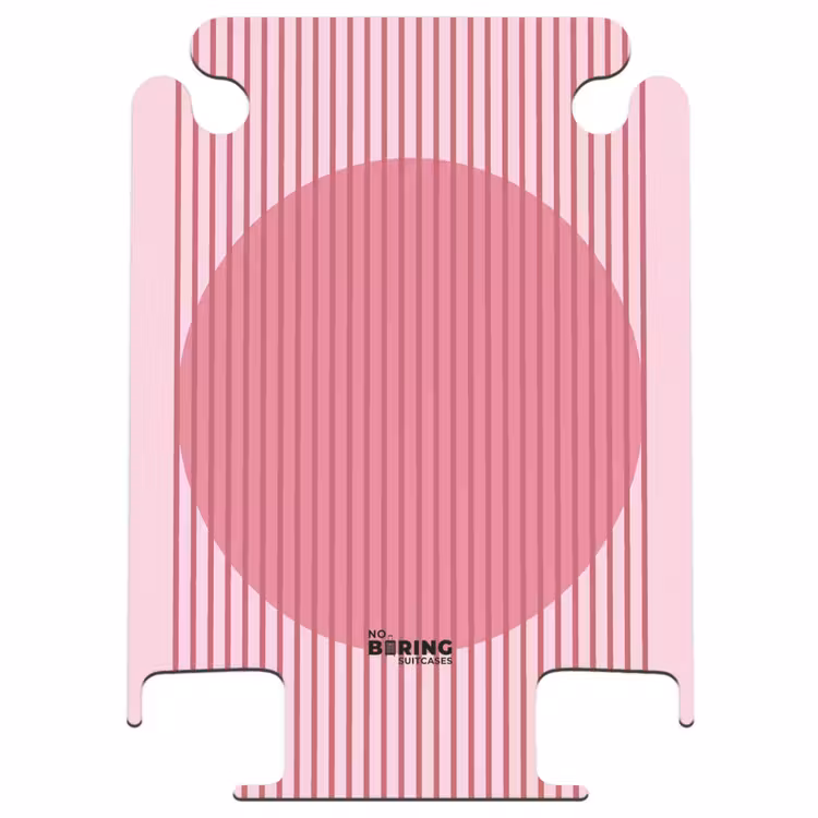 CaseSwap™ - Abstract - Strepen - Ovaal - Roze - Modern — 1