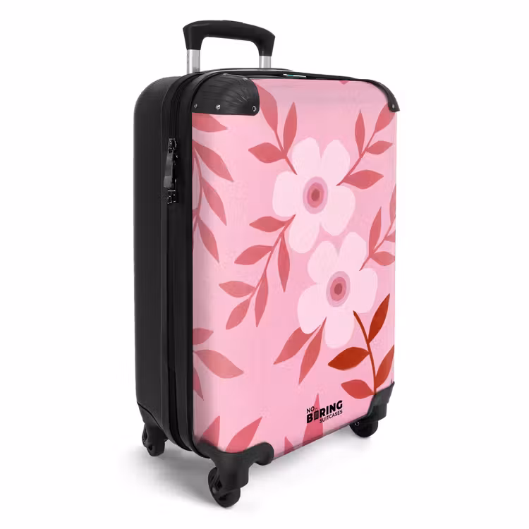 CaseSwap™ - Bloemen - Abstract - Modern - Roze - Natuur — 2