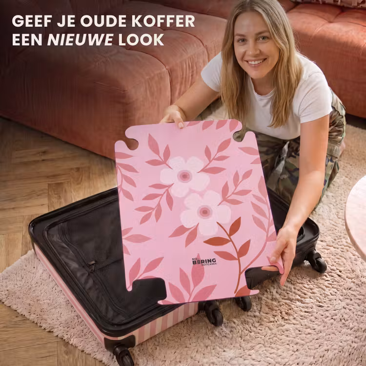 CaseSwap™ - Bloemen - Abstract - Modern - Roze - Natuur — 3
