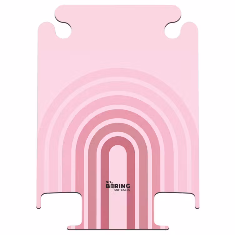 CaseSwap™ - Regenboog - Roze - Abstract - Modern - Minimalistisch — 1