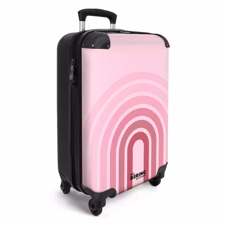CaseSwap™ - Regenboog - Roze - Abstract - Modern - Minimalistisch — 2