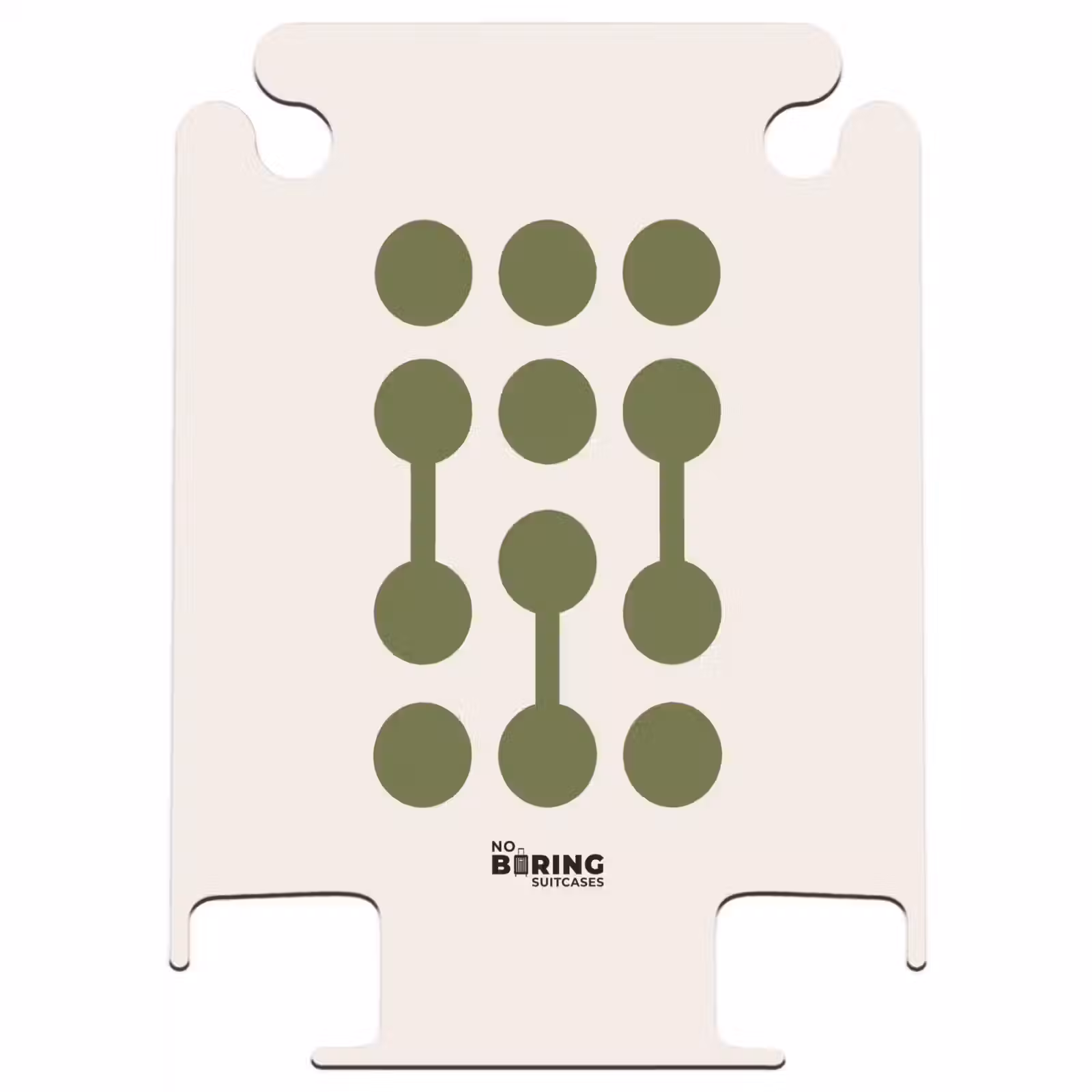 CaseSwap™ - Cirkels - Geometrisch - Abstract - Modern - Groen — 1
