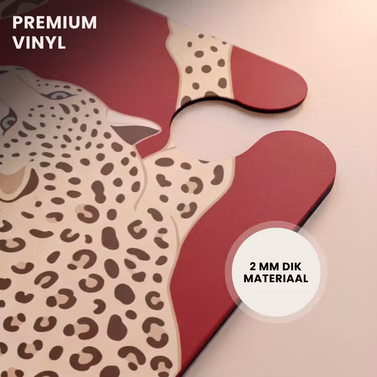 CaseSwap™ - Dieren - Luipaard - Abstract - Rood - Modern — 6