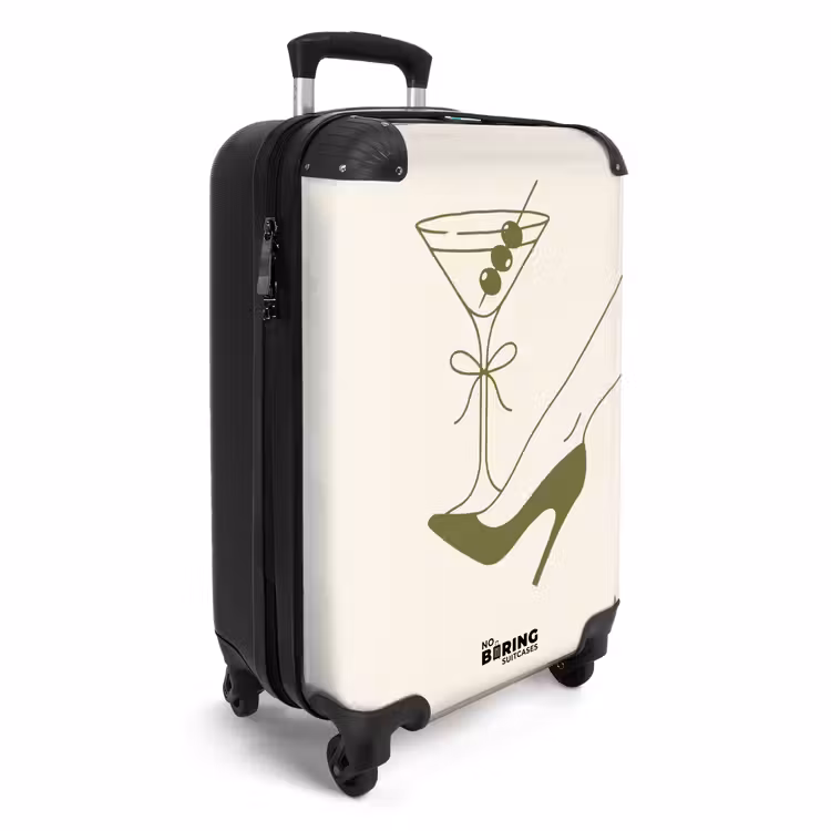CaseSwap™ - Drank - Martini - Hoge hak - Mode - Groen — 2