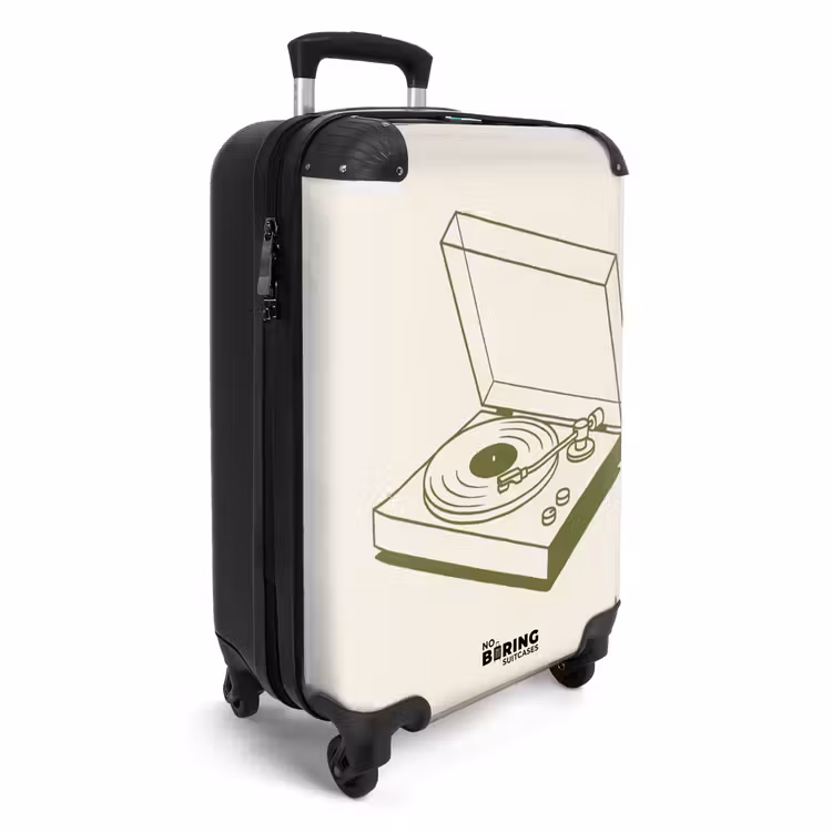CaseSwap™ - Platenspeler - Vinyl - Muziek - Minimalistisch - Groen — 2