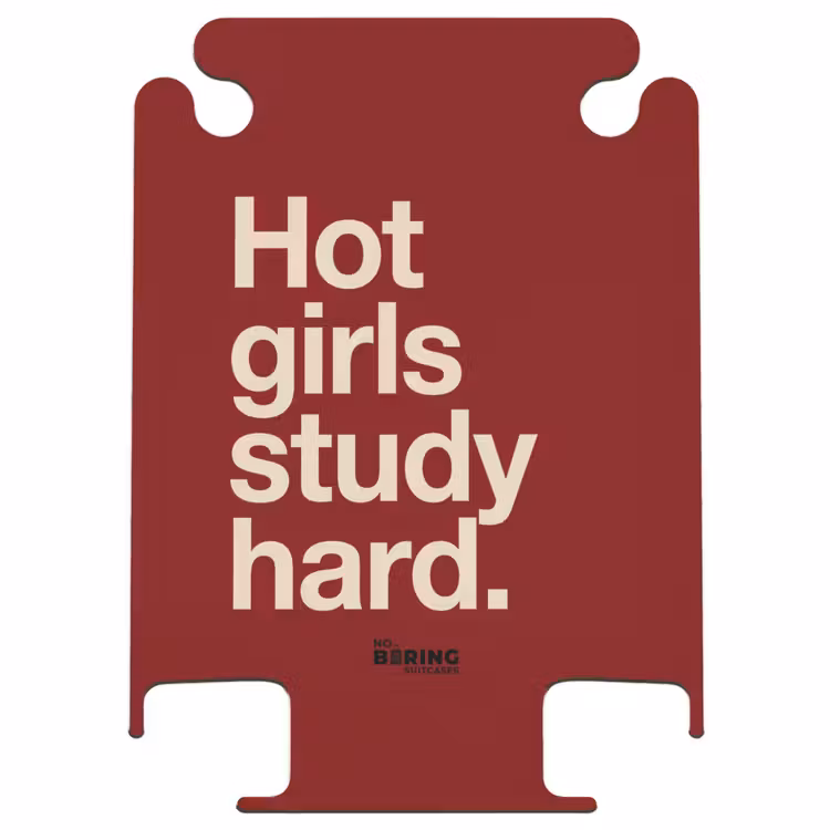 CaseSwap™ - Tekst - Studie - Motivatie - Modern - Rood — 1