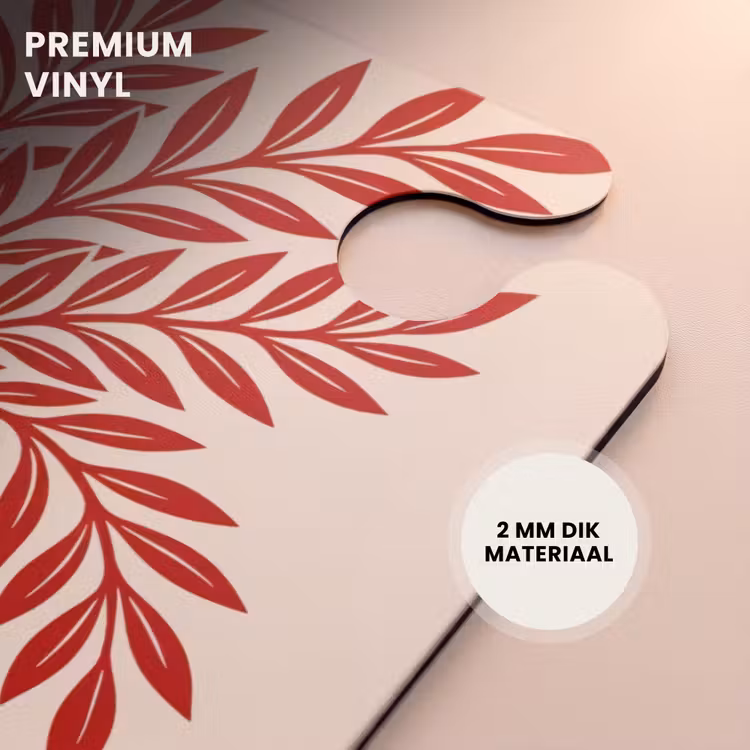 CaseSwap™ - Vaas - Planten - Decoratie - Abstract - Rood — 6