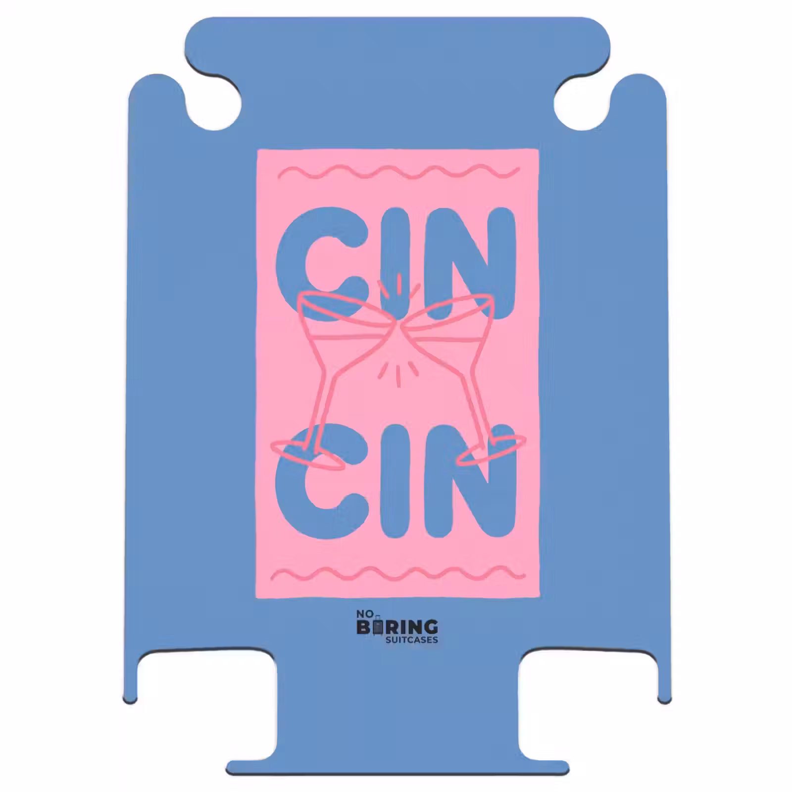 CaseSwap™ - Drank - Glazen - Proost - Modern - Roze — 1