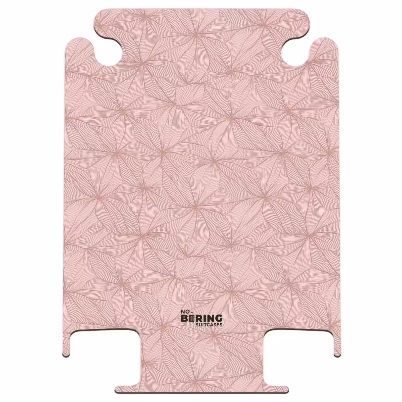 CaseSwap™ - Poederroze - Bloemen - Reliëf - Textuur — 1